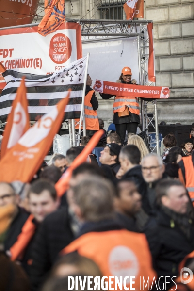 Manifestation contre la réforme des retraites