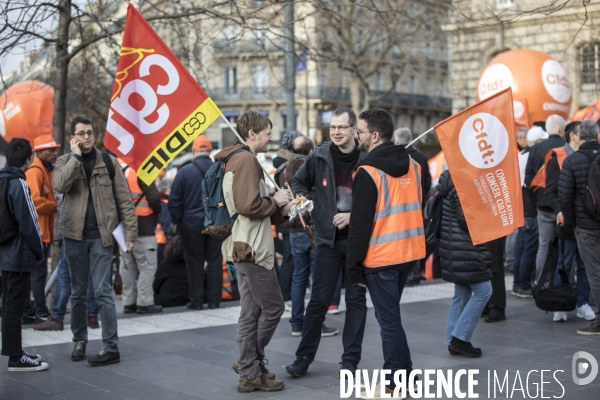Manifestation contre la réforme des retraites