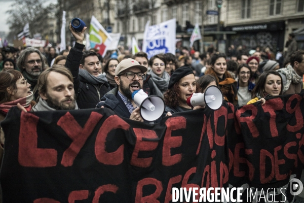 Manifestation contre la réforme des retraites