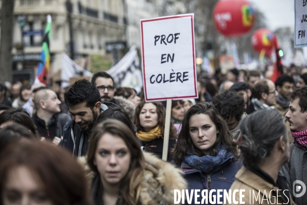 Manifestation contre la réforme des retraites