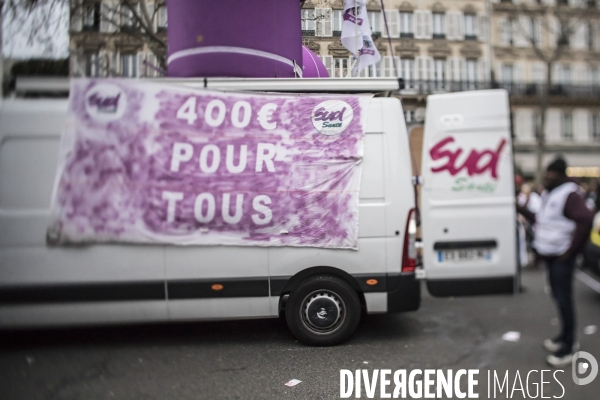 Manifestation contre la réforme des retraites