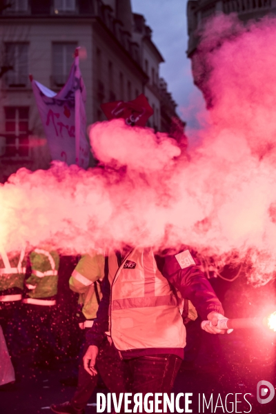 Manifestation contre la réforme des retraites