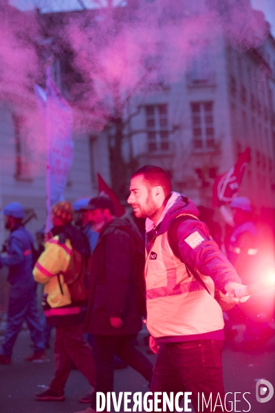 Manifestation contre la réforme des retraites