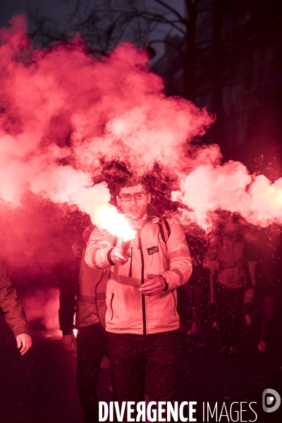 Manifestation contre la réforme des retraites