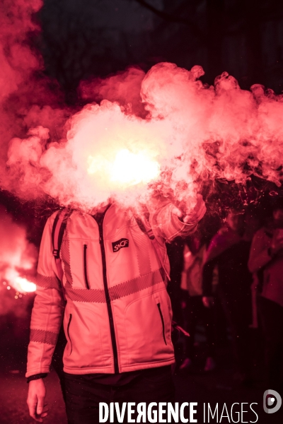 Manifestation contre la réforme des retraites