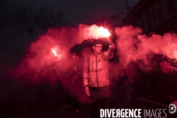 Manifestation contre la réforme des retraites