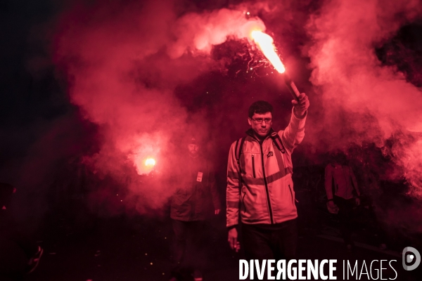 Manifestation contre la réforme des retraites