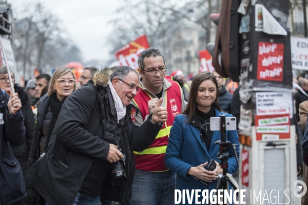 Manifestation contre la réforme des retraites