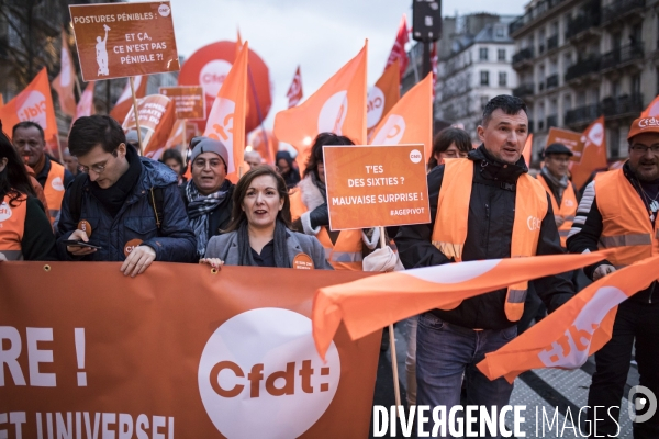 Manifestation contre la réforme des retraites