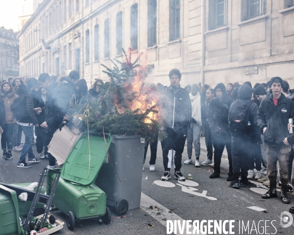 Lycée Colbert, mouvement de lycéens