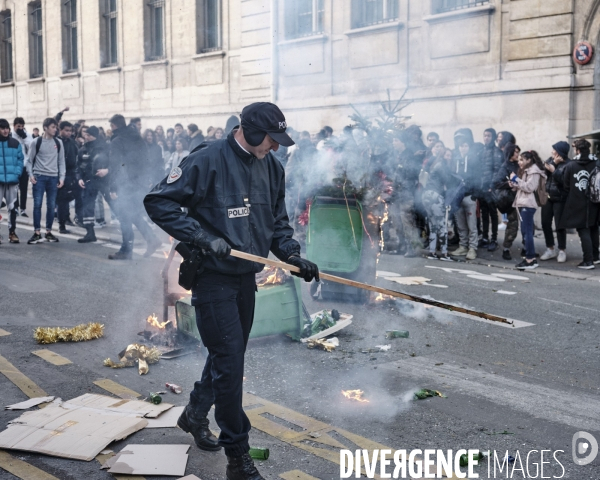 Lycée Colbert, mouvement de lycéens