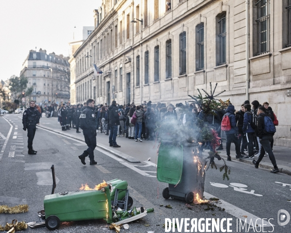 Lycée Colbert, mouvement de lycéens