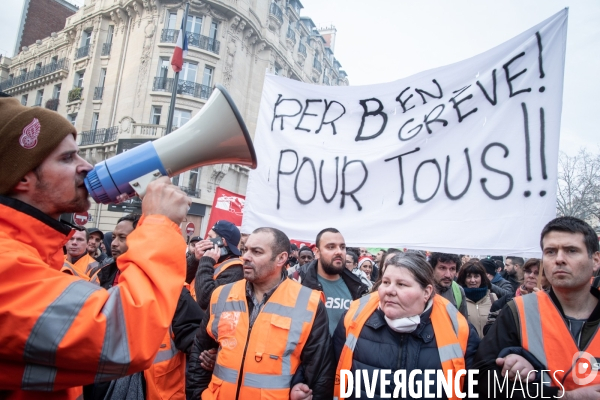 17/12/2019 - Marche contre la réforme des retraites