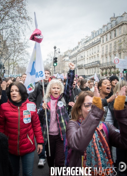 17/12/2019 - Marche contre la réforme des retraites