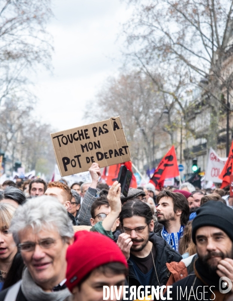 17/12/2019 - Marche contre la réforme des retraites