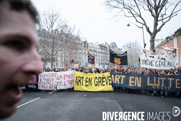 17/12/2019 - Marche contre la réforme des retraites