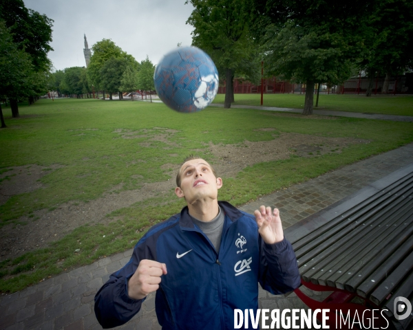 Stéphane PARIS, joue pour la France la Homeless Worldcup 2011