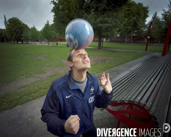 Stéphane PARIS, joue pour la France la Homeless Worldcup 2011