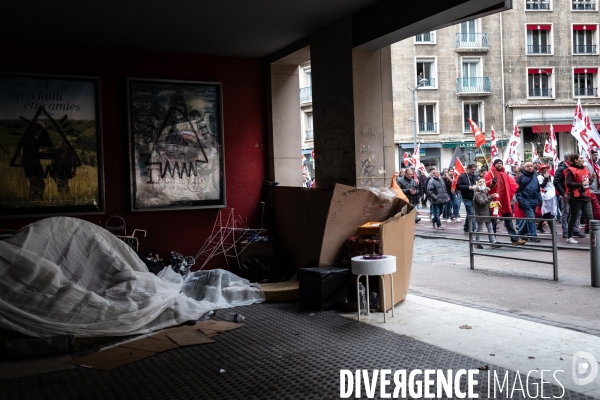 Manifestation contre la réforme des retraites