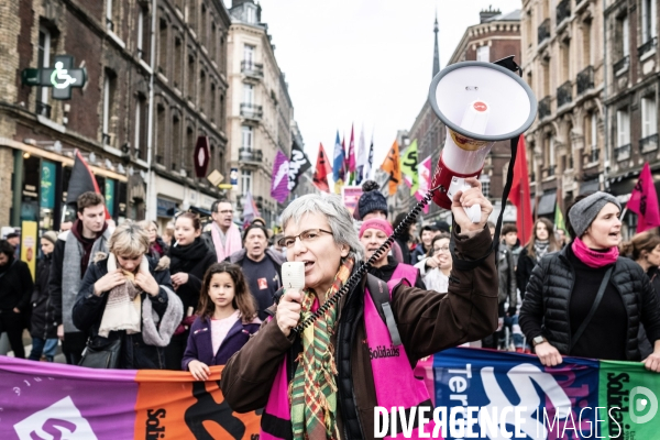 Manifestation contre la réforme des retraites