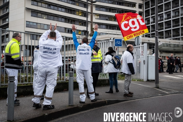 Manifestation contre la réforme des retraites