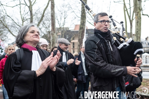 Manifestation contre la réforme des retraites