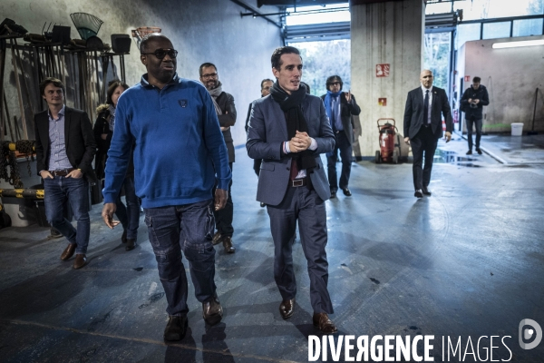 Déplacement de Jean-Baptiste Djebbari.