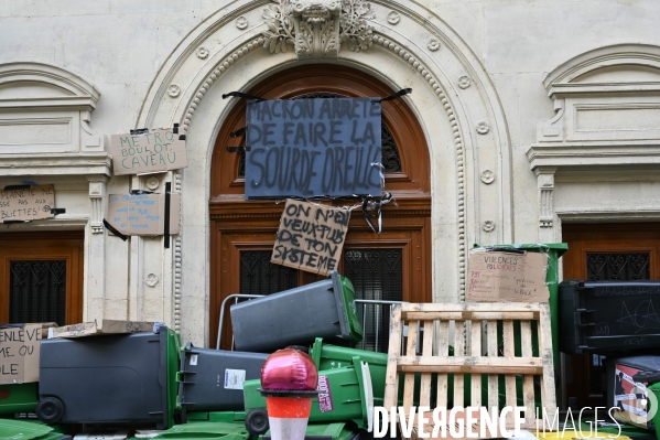 Manifestation contre la réforme des retraites.