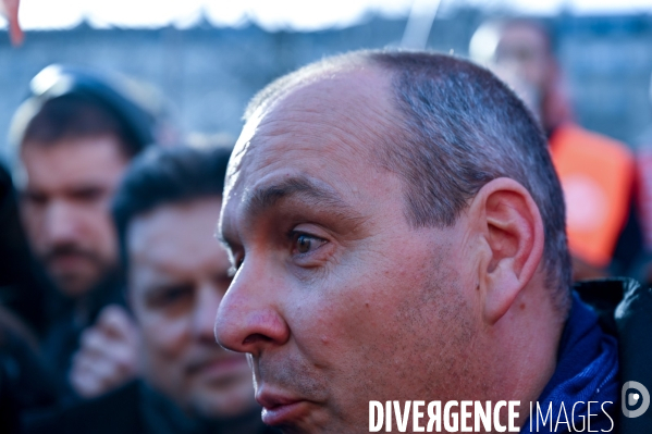 Manifestation contre la réforme des retraites.