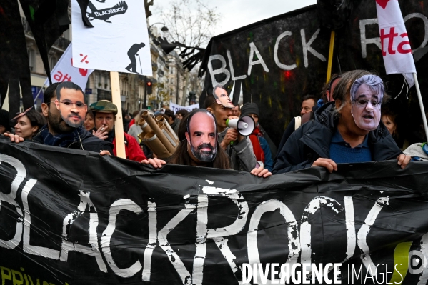 Manifestation contre la réforme des retraites.