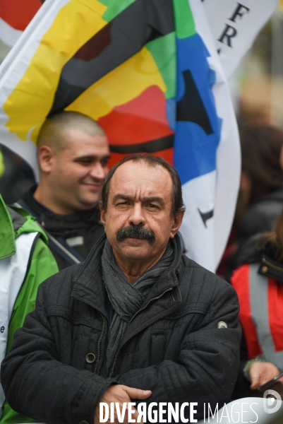 Manifestation contre la réforme des retraites.