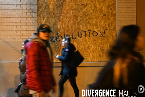 Manifestation contre la réforme des retraites.