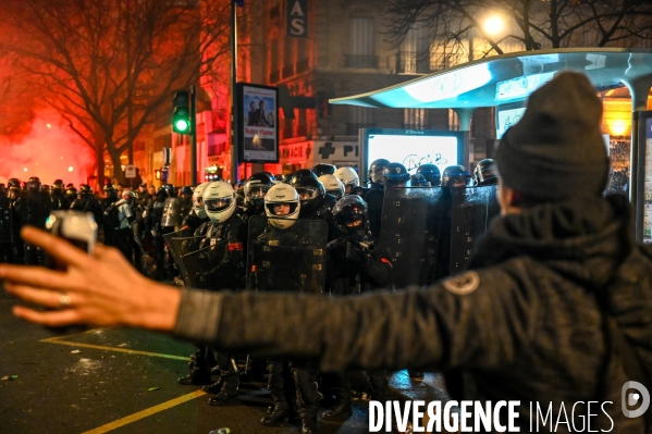 Manifestation contre la réforme des retraites.