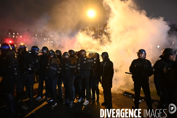 Manifestation contre la réforme des retraites.