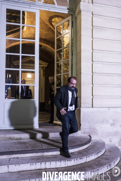 Edouard Philippe reçoit les partenaires sociaux