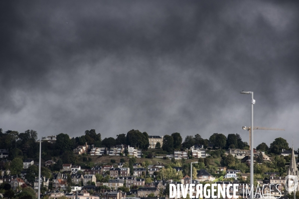 Incendie de l usine Lubrizol à Rouen le 26 septembre 2019