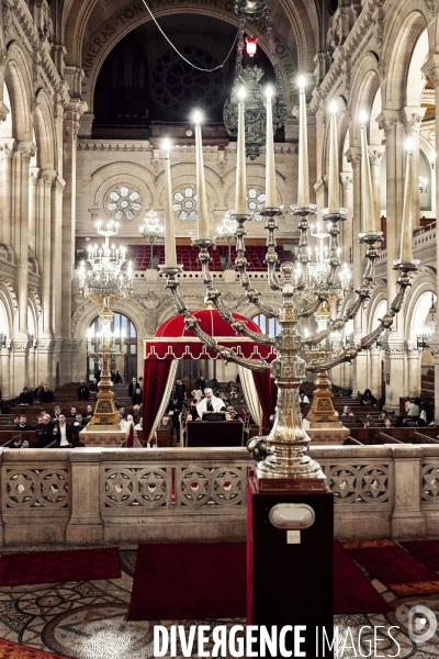 Hanoucca Grande Synagogue de La Victoire