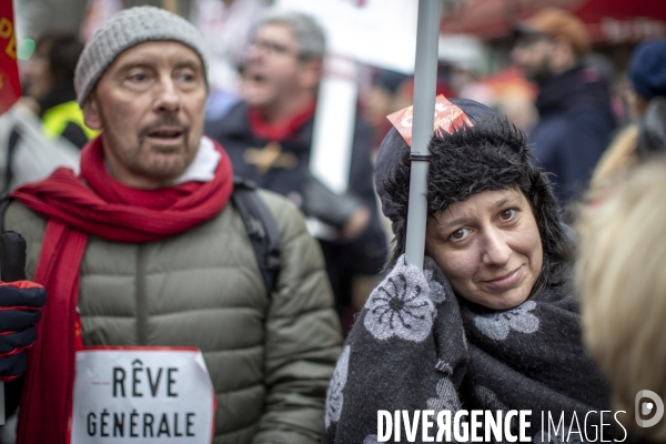 Manifestation contre la réforme des retraites du 5 decembre 2019