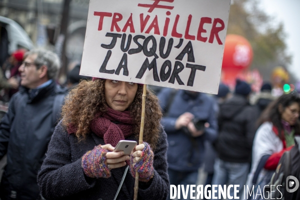 Manifestation contre la réforme des retraites du 5 decembre 2019