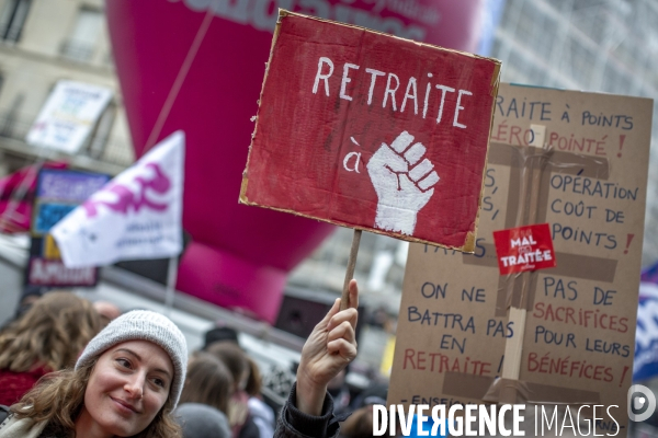 Manifestation contre la réforme des retraites du 5 decembre 2019