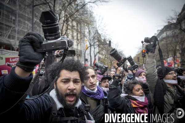 Manifestation contre la réforme des retraites du 5 decembre 2019