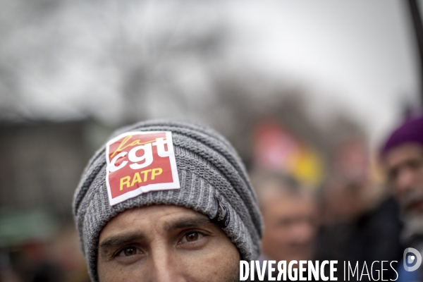 Manifestation contre la réforme des retraites du 5 decembre 2019