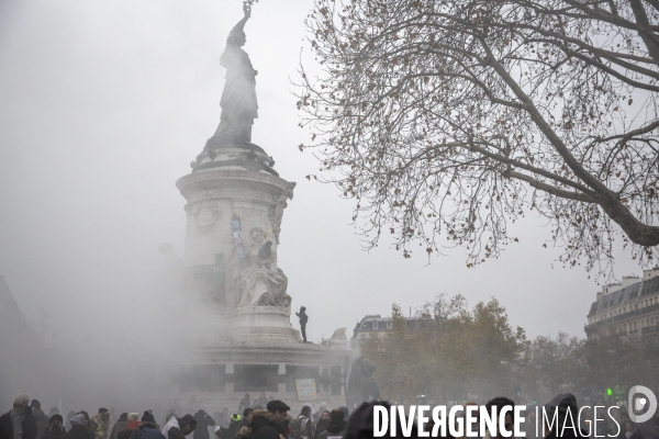 Manifestation contre la réforme des retraites du 5 decembre 2019