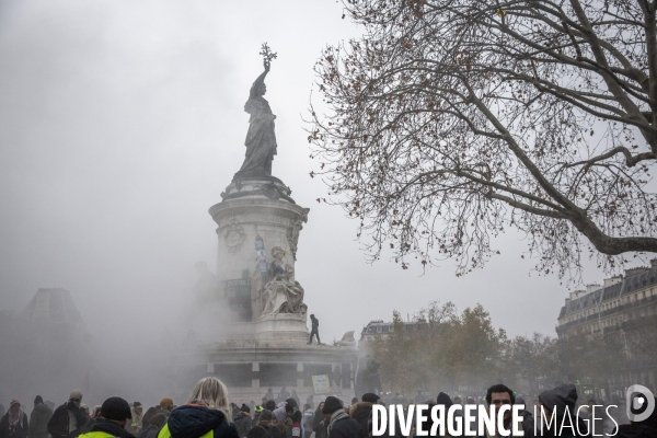 Manifestation contre la réforme des retraites du 5 decembre 2019