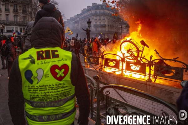 Manifestation contre la réforme des retraites du 5 decembre 2019