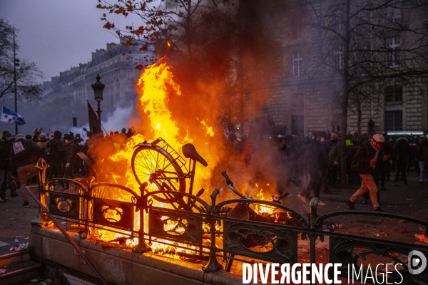 Manifestation contre la réforme des retraites du 5 decembre 2019