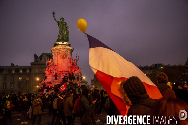 Manifestation contre la réforme des retraites du 5 decembre 2019