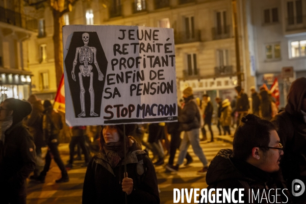 Manifestation contre la réforme des retraites du 5 decembre 2019