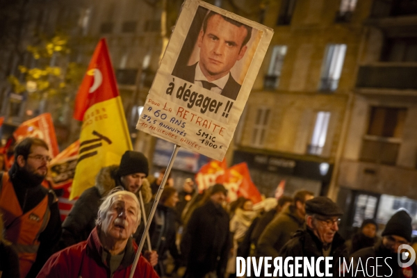 Manifestation contre la réforme des retraites du 5 decembre 2019