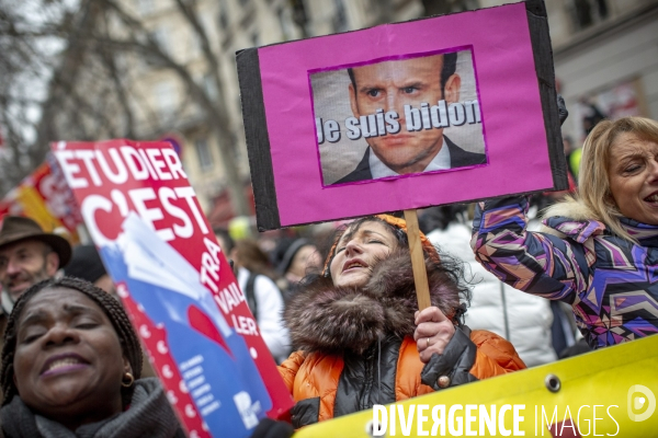 Manifestation contre la réforme des retraites du 5 decembre 2019